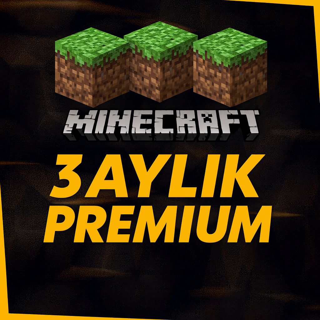 | 3 Aylık | Minecraft Premium