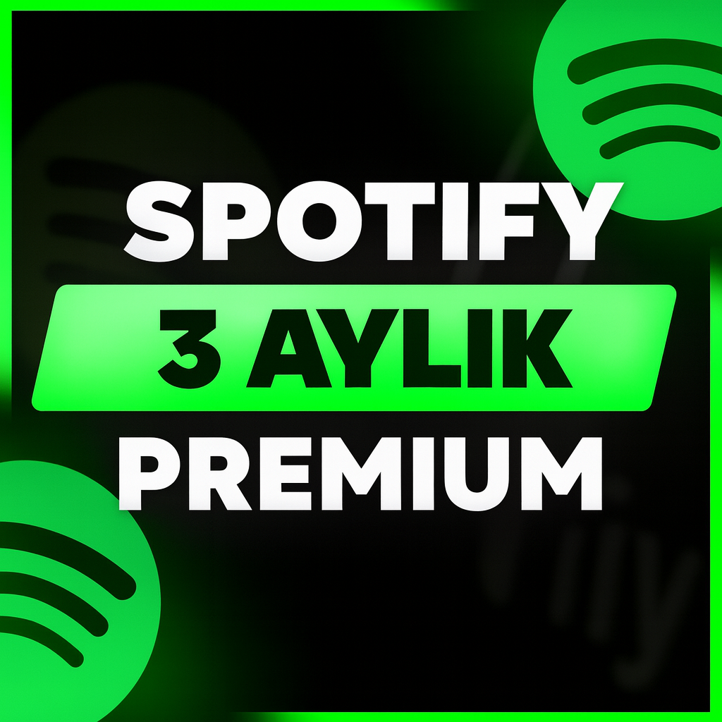 200 Adet Spotify 3 Aylık Kod